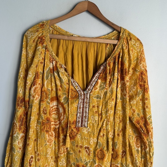 Spell Mystic Tunic Dress Sunflower Large - Picture 6 of 15